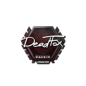 Sticker | DeadFox | London 2018 CS2 skin