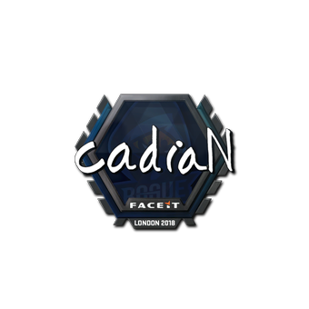 Sticker | cadiaN | London 2018 CS2 skin