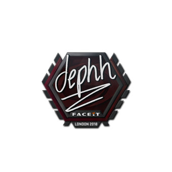 Sticker | dephh | London 2018 CS2 skin