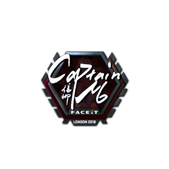 Sticker | captainMo (Foil) | London 2018 CS2 skin