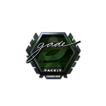 Sticker | gade (Foil) | London 2018 CS2 skin
