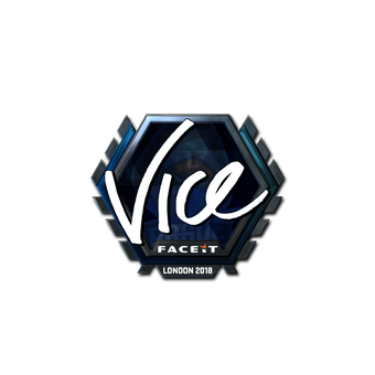 Sticker | vice (Foil) | London 2018 CS2 skin