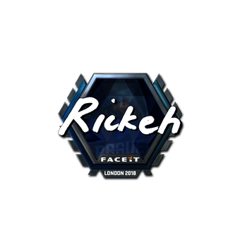 Sticker | Rickeh (Foil) | London 2018 CS2 skin