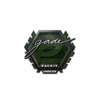 Sticker | gade | London 2018 CS2 skin