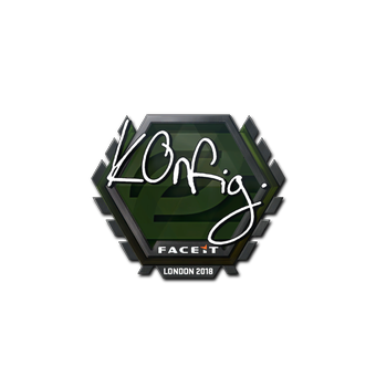 Sticker | k0nfig | London 2018 CS2 skin