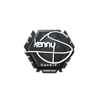 Sticker | kennyS | London 2018 CS2 skin
