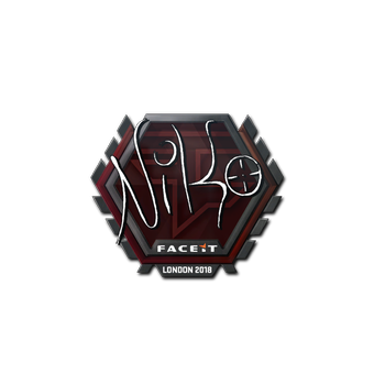 Sticker | NiKo | London 2018 CS2 skin