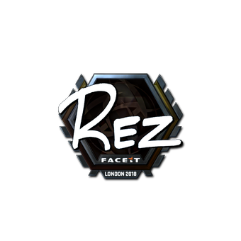 Sticker | REZ (Foil) | London 2018 CS2 skin