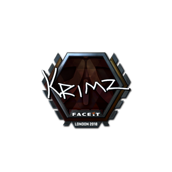 Sticker | KRIMZ (Foil) | London 2018 CS2 skin