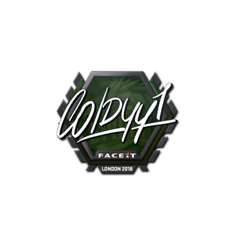 Sticker | COLDYY1 | London 2018 CS2 skin