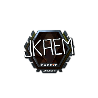 Sticker | jkaem (Foil) | London 2018 CS2 skin