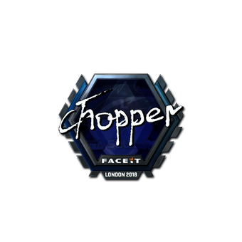 Sticker | chopper (Foil) | London 2018 CS2 skin