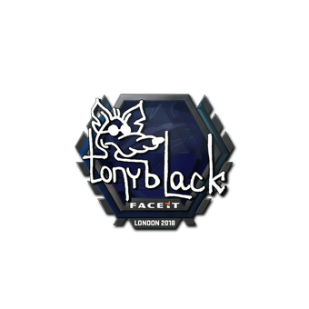 Sticker | tonyblack | London 2018 CS2 skin