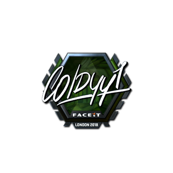 Sticker | COLDYY1 (Foil) | London 2018 CS2 skin