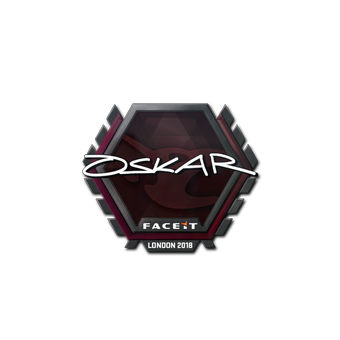 Sticker | oskar | London 2018 CS2 skin