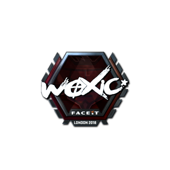 Sticker | woxic (Foil) | London 2018 CS2 skin