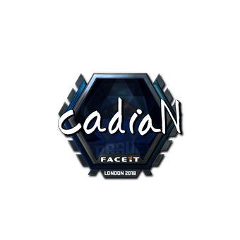 Sticker | cadiaN (Foil) | London 2018 CS2 skin