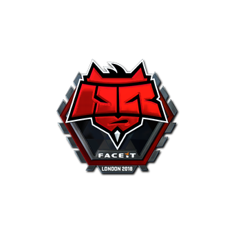 Sticker | HellRaisers (Foil) | London 2018 CS2 skin