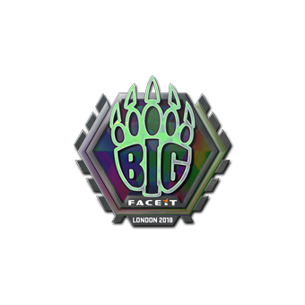 Sticker | BIG (Holo) | London 2018 CS2 skin