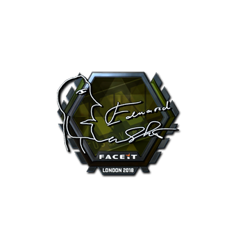 Sticker | Edward (Foil) | London 2018 CS2 skin