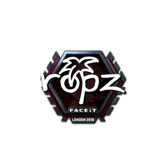 Sticker | ropz (Foil) | London 2018 CS2 skin