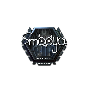 Sticker | smooya (Foil) | London 2018 CS2 skin