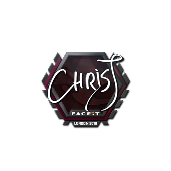 Sticker | chrisJ | London 2018 CS2 skin