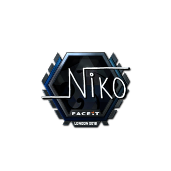 Sticker | niko (Foil)  | London 2018 CS2 skin