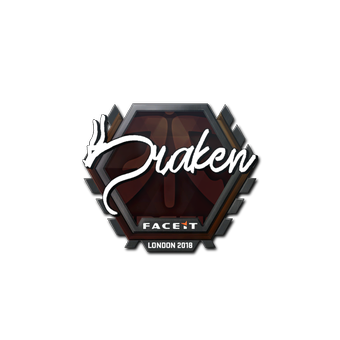 Sticker | draken | London 2018 CS2 skin