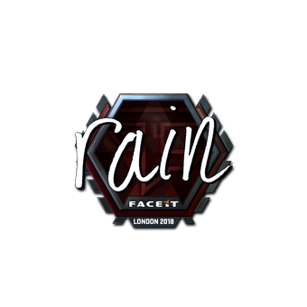 Sticker | rain (Foil) | London 2018 CS2 skin