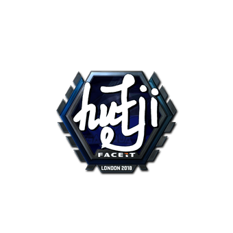 Sticker | hutji (Foil) | London 2018 CS2 skin