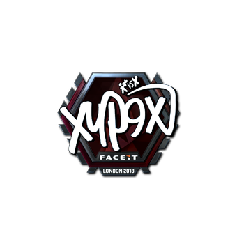Sticker | Xyp9x (Foil) | London 2018 CS2 skin