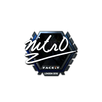 Sticker | nitr0 (Foil) | London 2018 CS2 skin