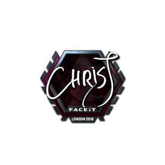 Sticker | chrisJ (Foil) | London 2018 CS2 skin