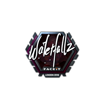 Sticker | waterfaLLZ (Foil) | London 2018 CS2 skin