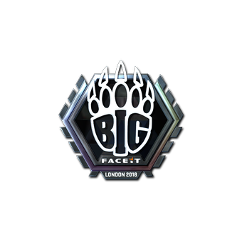 Sticker | BIG (Foil) | London 2018 CS2 skin