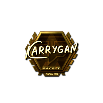 Sticker | karrigan (Gold) | London 2018 CS2 skin