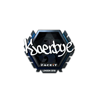 Sticker | Kjaerbye (Foil) | London 2018 CS2 skin