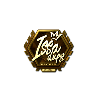 Sticker | ISSAA (Gold) | London 2018 CS2 skin