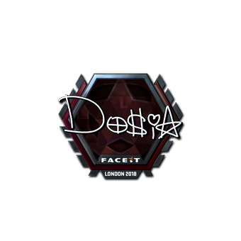 Sticker | Dosia (Foil) | London 2018 CS2 skin