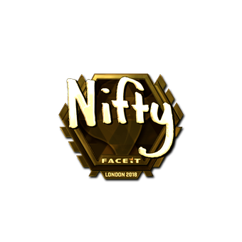 Sticker | Nifty (Gold) | London 2018 CS2 skin