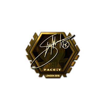 Sticker | Hiko (Gold) | London 2018 CS2 skin