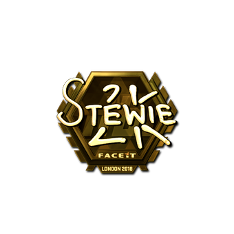 Sticker | Stewie2K (Gold) | London 2018 CS2 skin