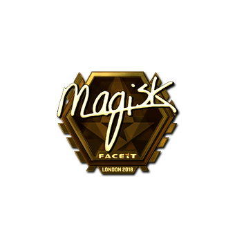 Sticker | Magisk (Gold) | London 2018 CS2 skin