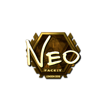 Sticker | NEO (Gold) | London 2018 CS2 skin