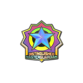 Sticker | Distinguished Master Guardian (Holo) CS2 skin