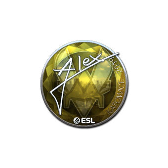 Sticker | ALEX (Foil) | Katowice 2019 CS2 skin