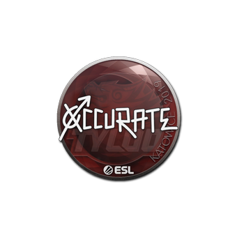 Sticker | xccurate | Katowice 2019 CS2 skin
