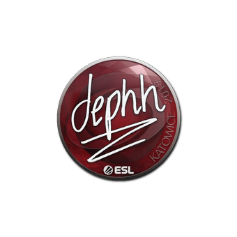 Sticker | dephh | Katowice 2019 CS2 skin