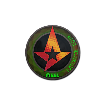 Sticker | Astralis (Holo) | Katowice 2019 CS2 skin
